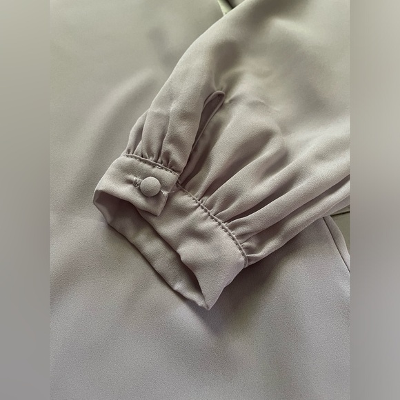 Lulu’s Light Gray Dress, Size L - Picture 5 of 9